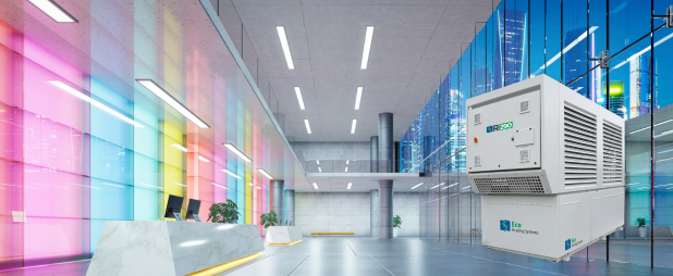 Heat pump developed for the utility market