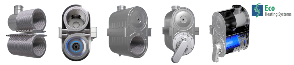 Werking warmtewisselaar in de cv-ketels van Eco Heating Sytems