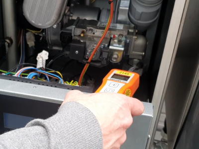 Onderhoud cv-ketel, gaslekkage controleren