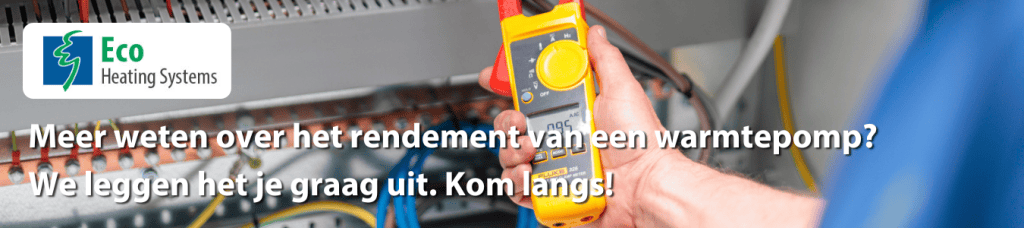 Advies op maat bij het rendement van een warmtepomp