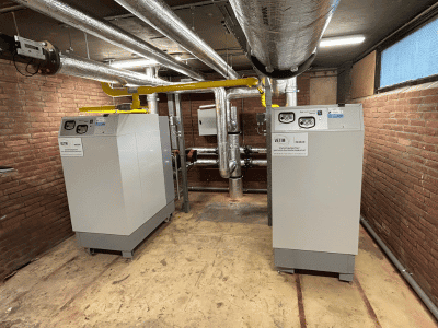 Plaatsing cv-ketel in Zaandam