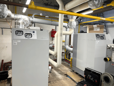 Senator cv-ketels geplaatst in Laren