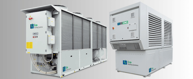 Lucht-water warmtepomp utiliteit