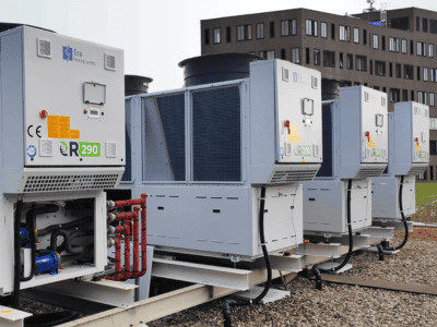 Warmtepomp specifiek ontwikkeld voor de utiliteit