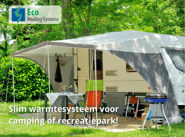 Hybride warmtepomp voor campings en recreatieparken