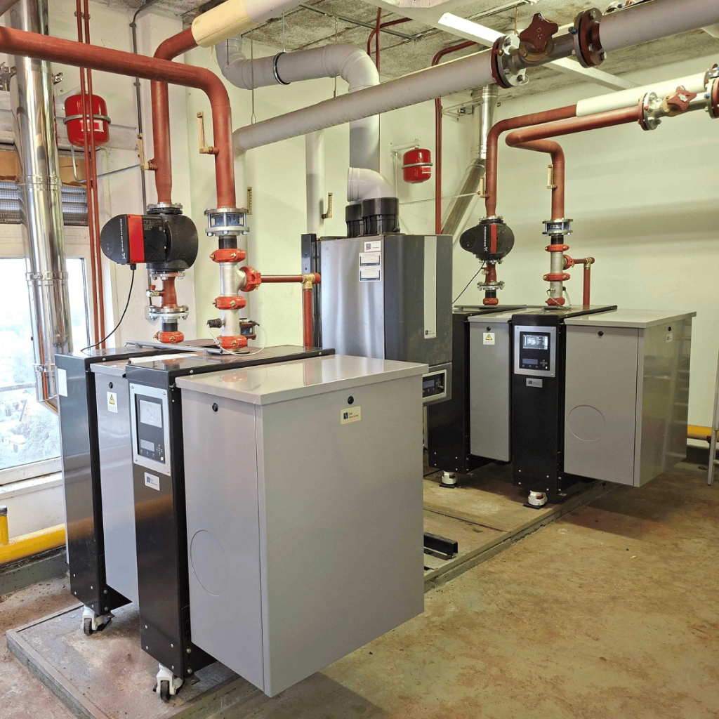 IB cv-ketels appartementencomplex Haren