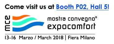 Booth P02 Hall 5 at Mostra Convegno 2018
